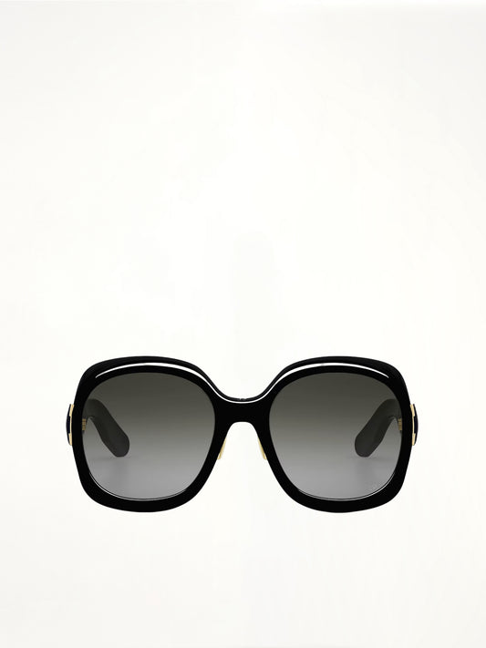 DiorLady 9522 R2F 20C058 Sunglasses in Black
