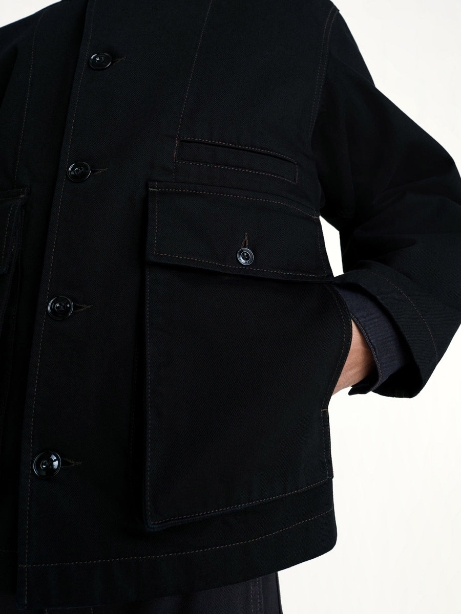 Boxy Jacket In Black