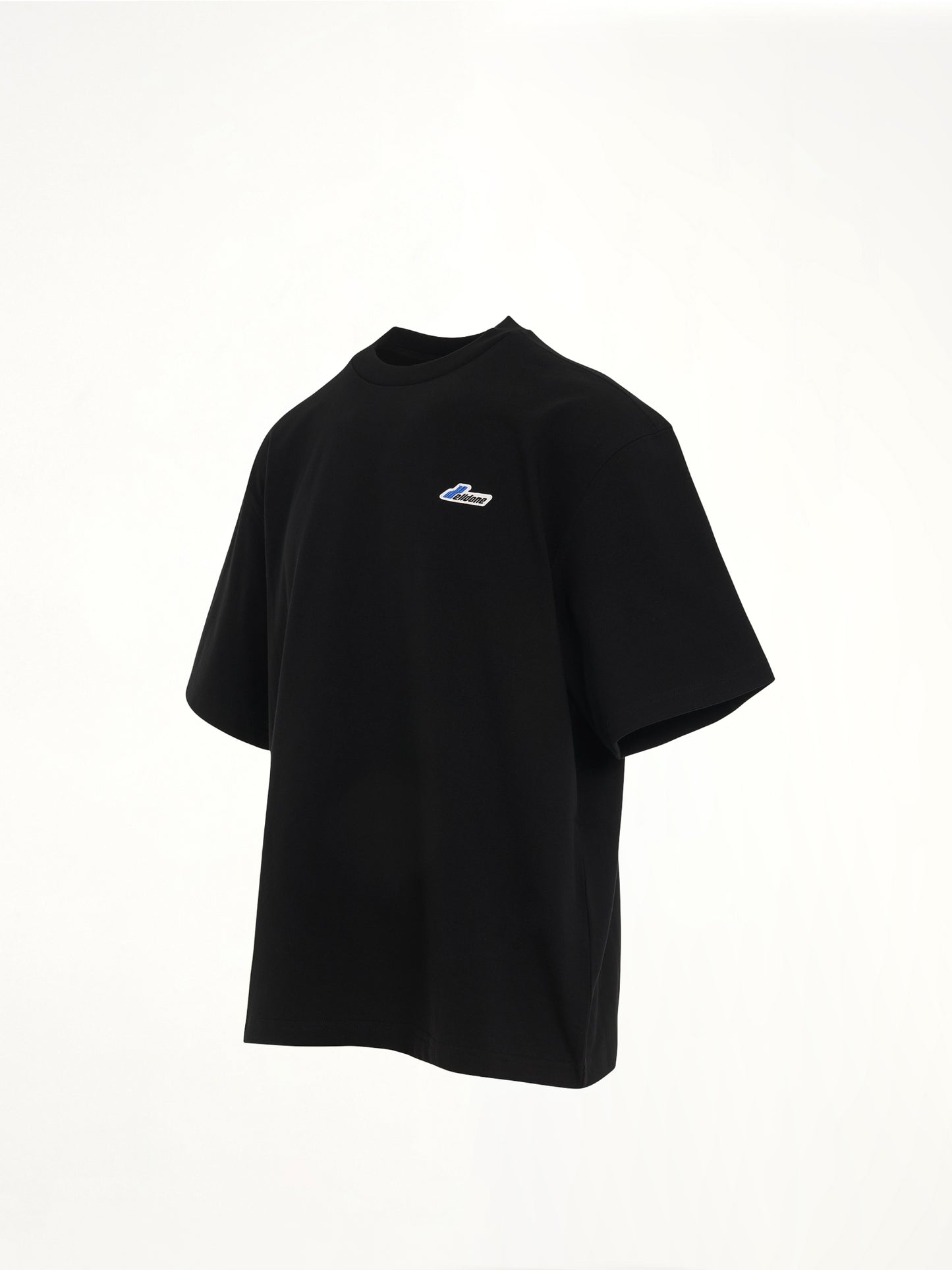 Wave Logo Short Sleeve T-Shirt in Black