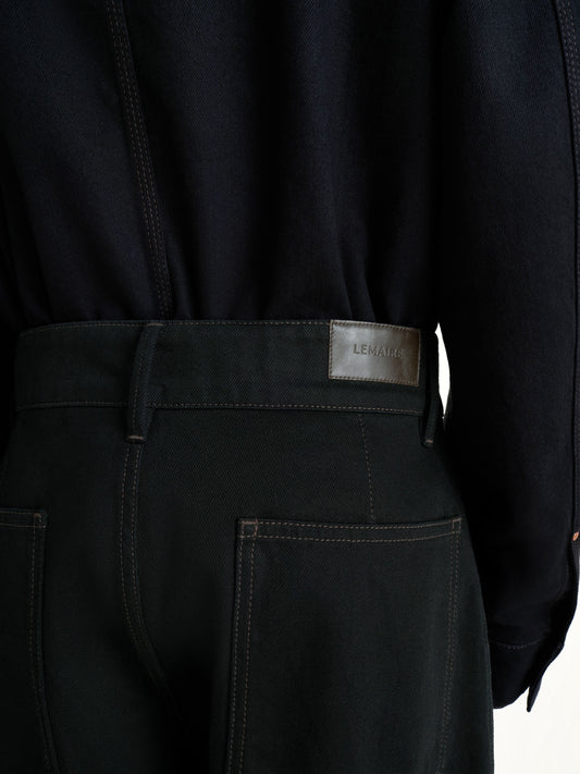 Maxi Barrel Workwear Pants in Black