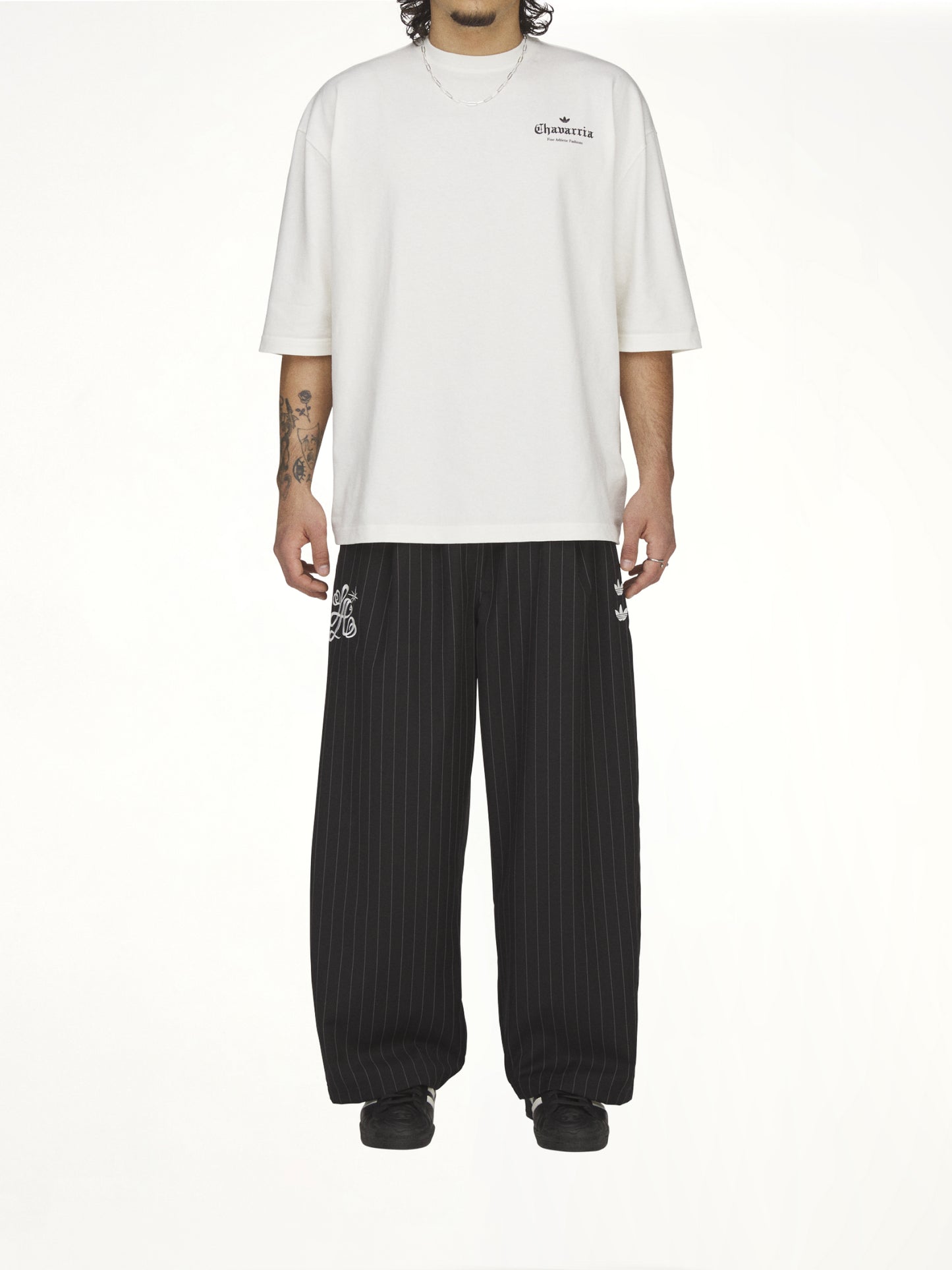 Adidas x WC Logo SS T-Shirt in Off White