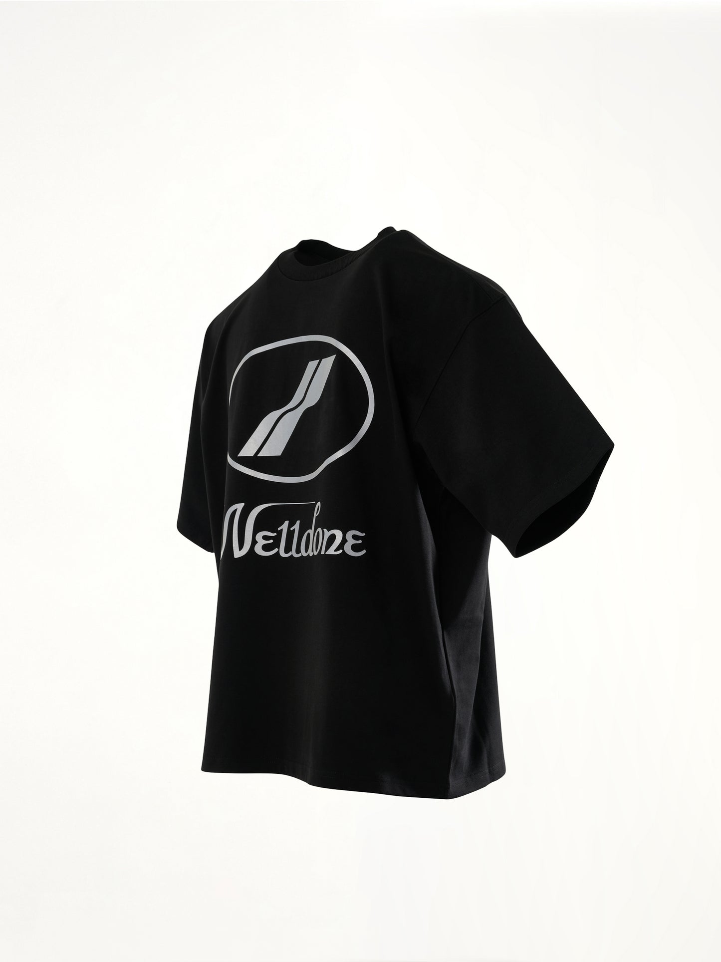 We11done Classic Logo T-Shirt in Black