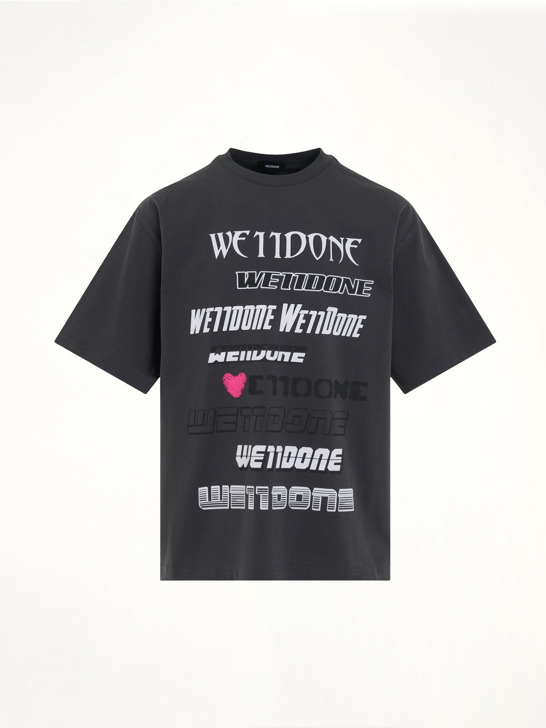 Love Logo T-Shirt in Charcoal