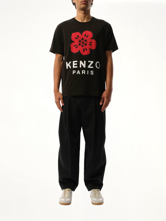 Boke Flower T-Shirt in Black