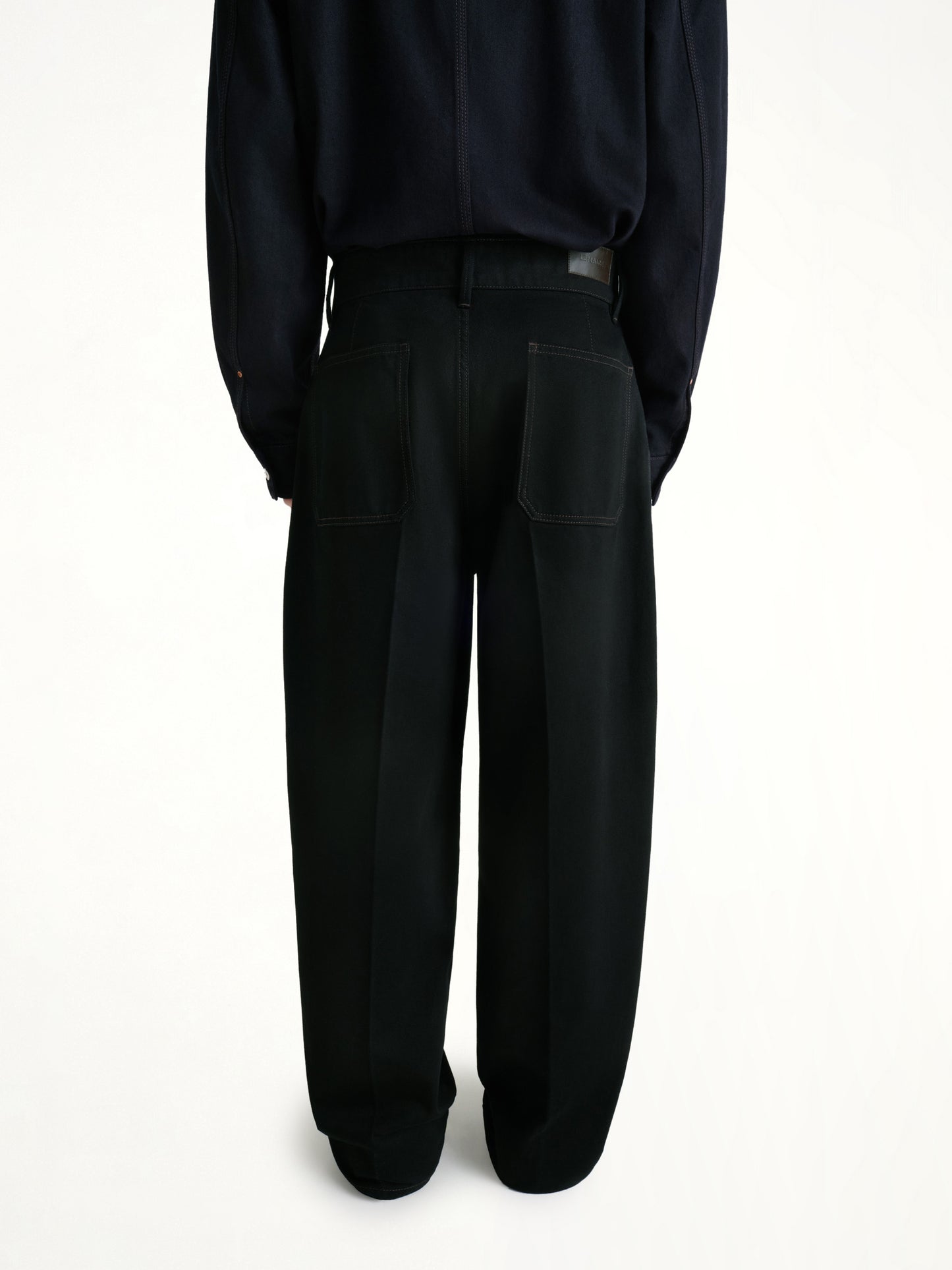 Maxi Barrel Workwear Pants in Black