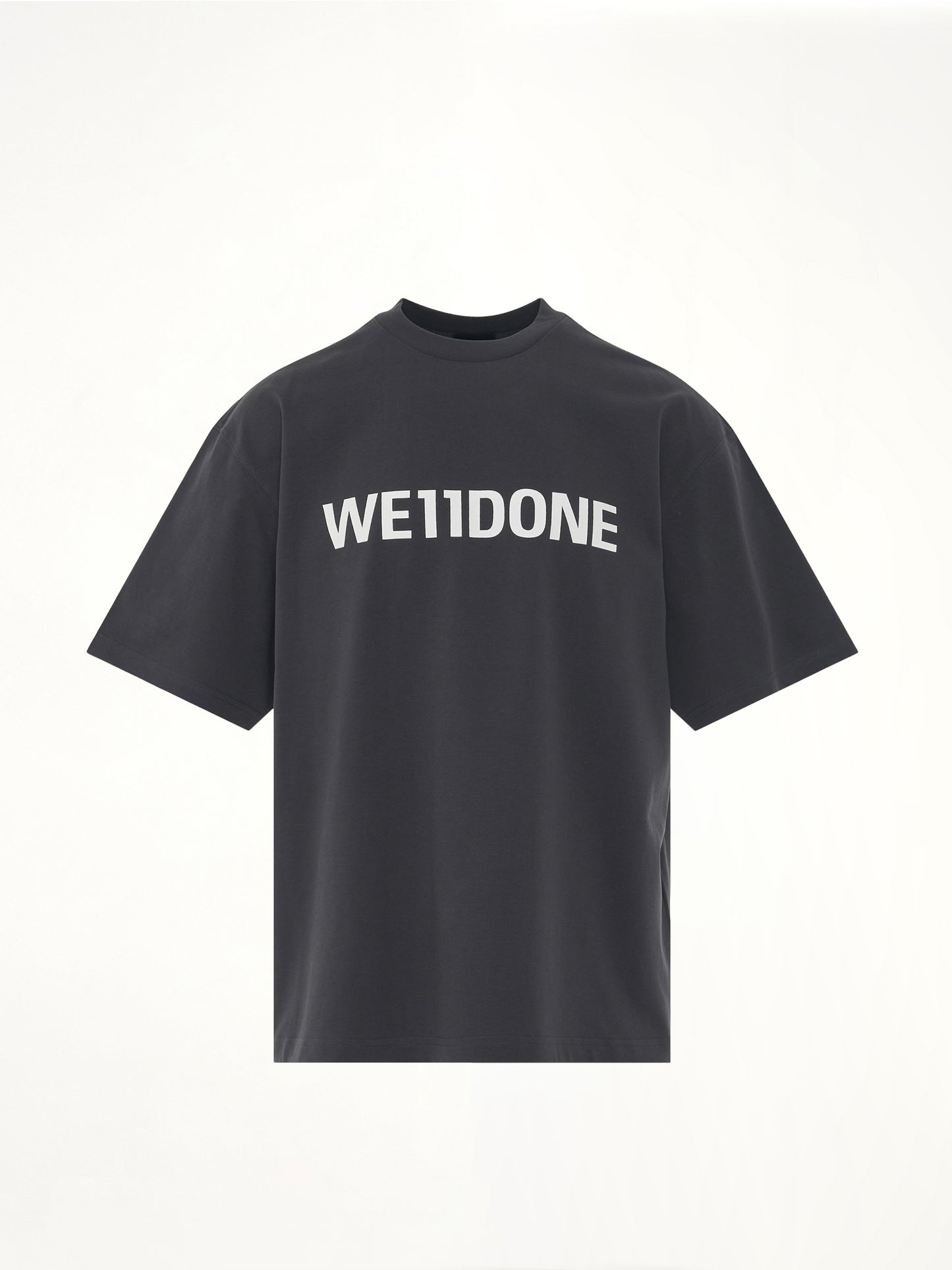 Basic Logo Large T-Shirt in Charcoal