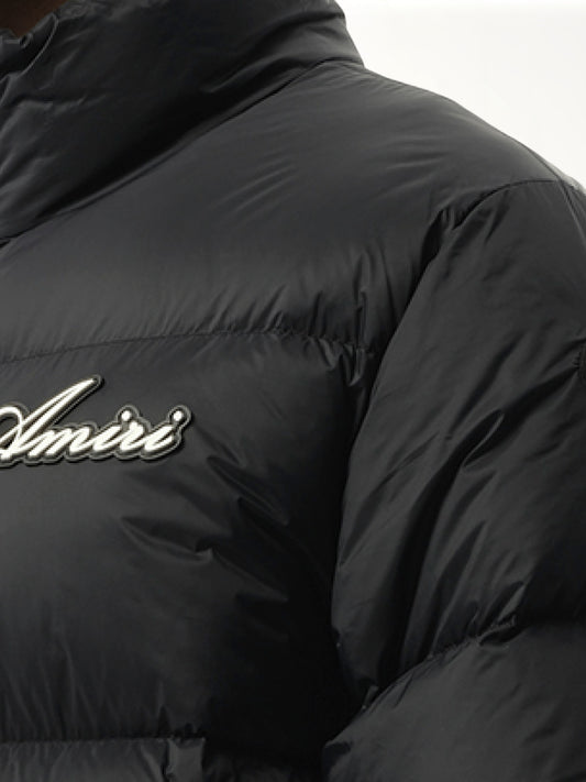 Bones Down Jacket in Black