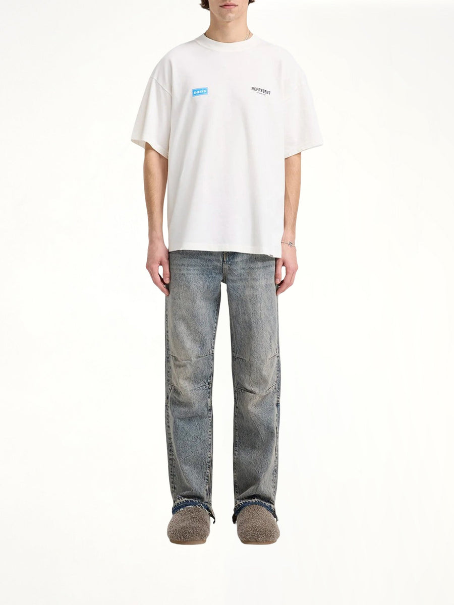 Oasis Owners Club T-Shirt in Flat White