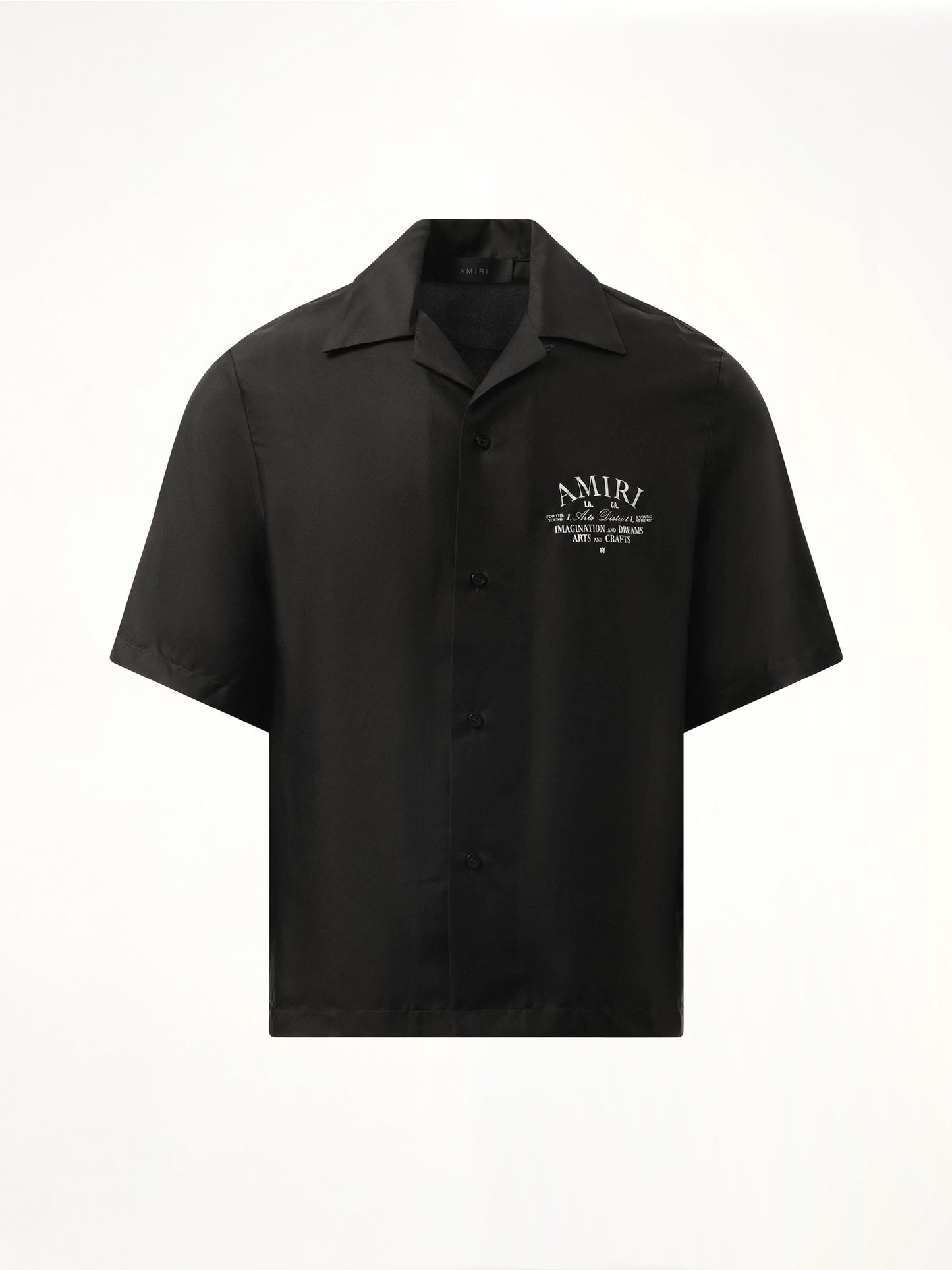 Arts District Bowling Shirt in Black