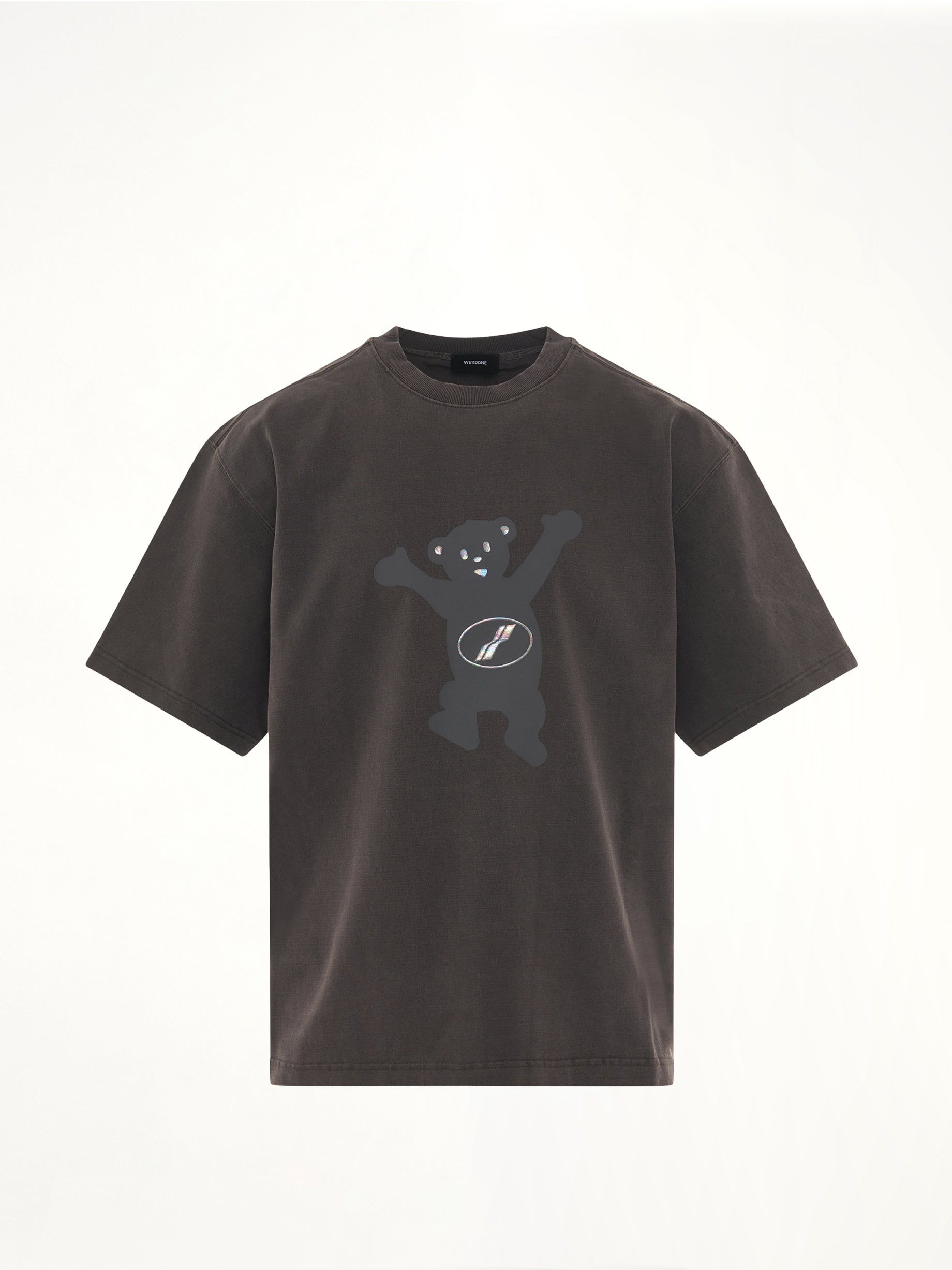 Teddy Logo T-Shirt in Charcoal