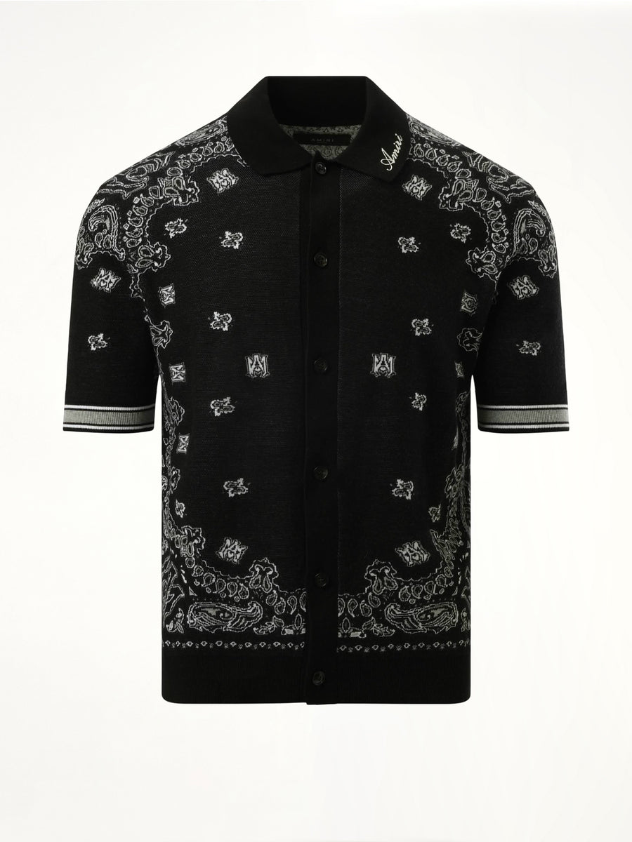 Bandana Polo in Black