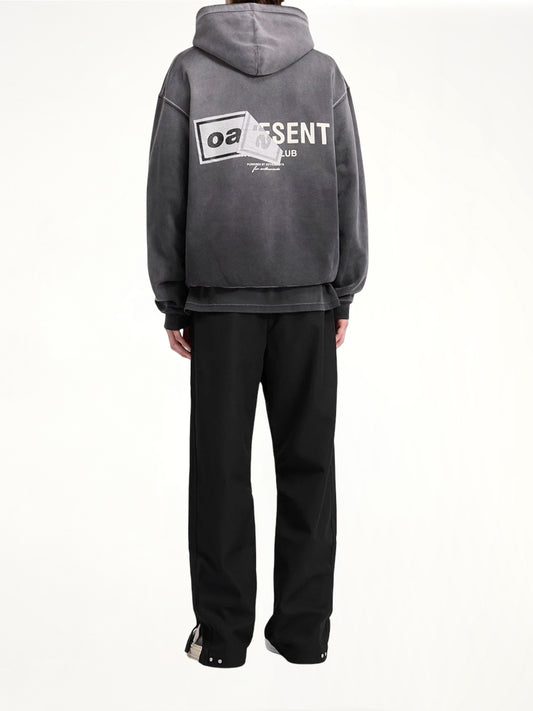 Oasis Owners Club Hoodie in Stained Black