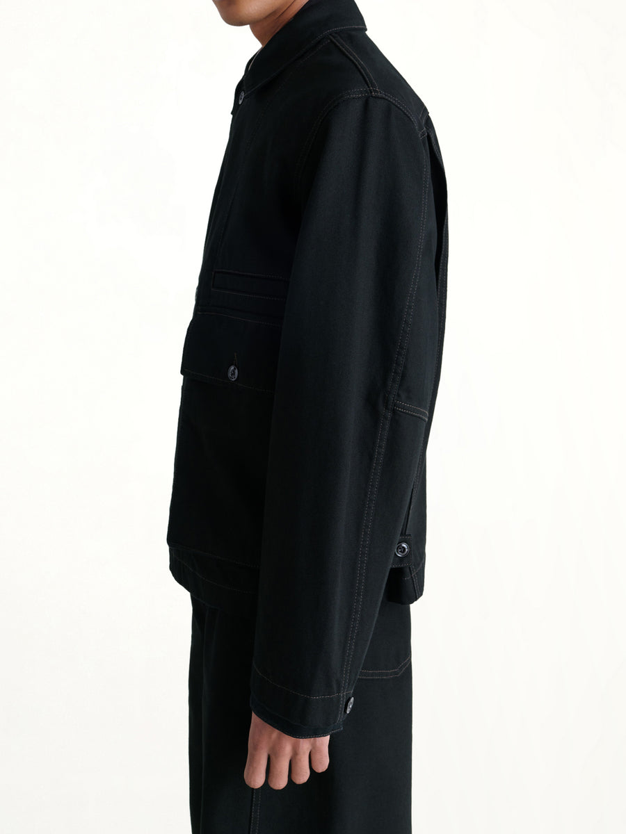 Boxy Jacket In Black