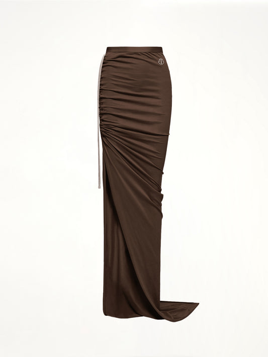 Rick Owens x Moncler Adjustable Skirt in Dark Dust