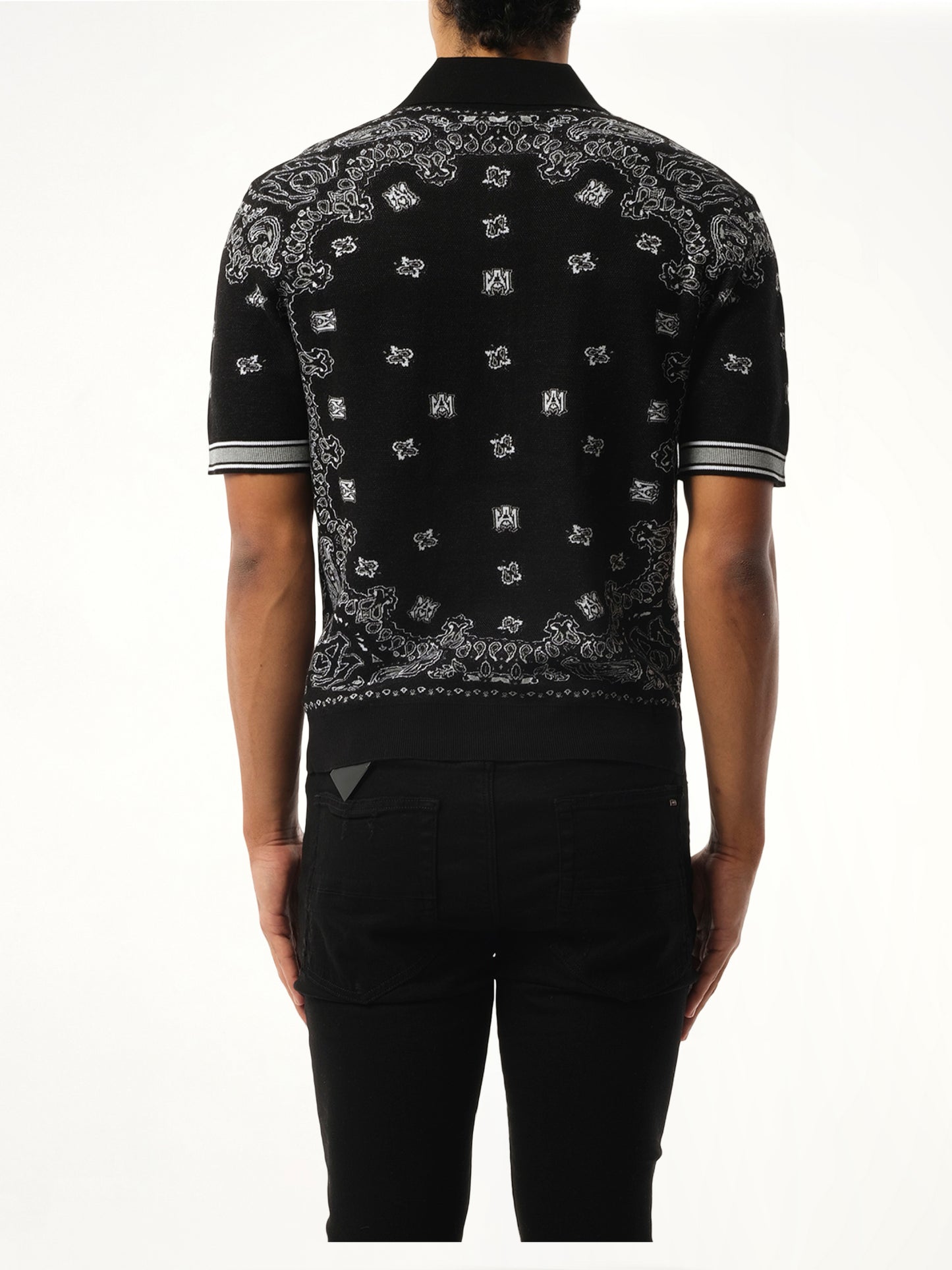 Bandana Polo in Black