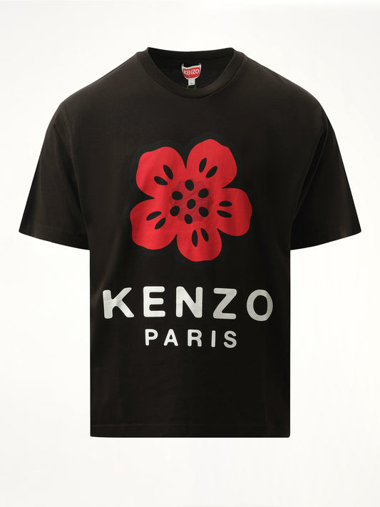 Boke Flower T-Shirt in Black