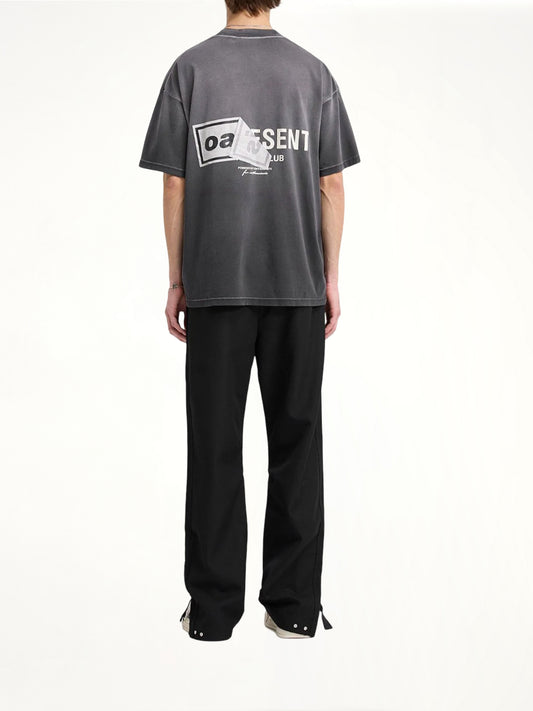 Oasis Owners Club T-Shirt in Stained Black