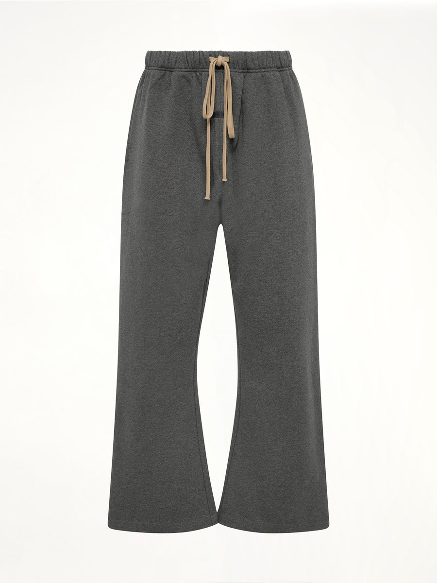 Flare Sweatpant in Charcoal Heather