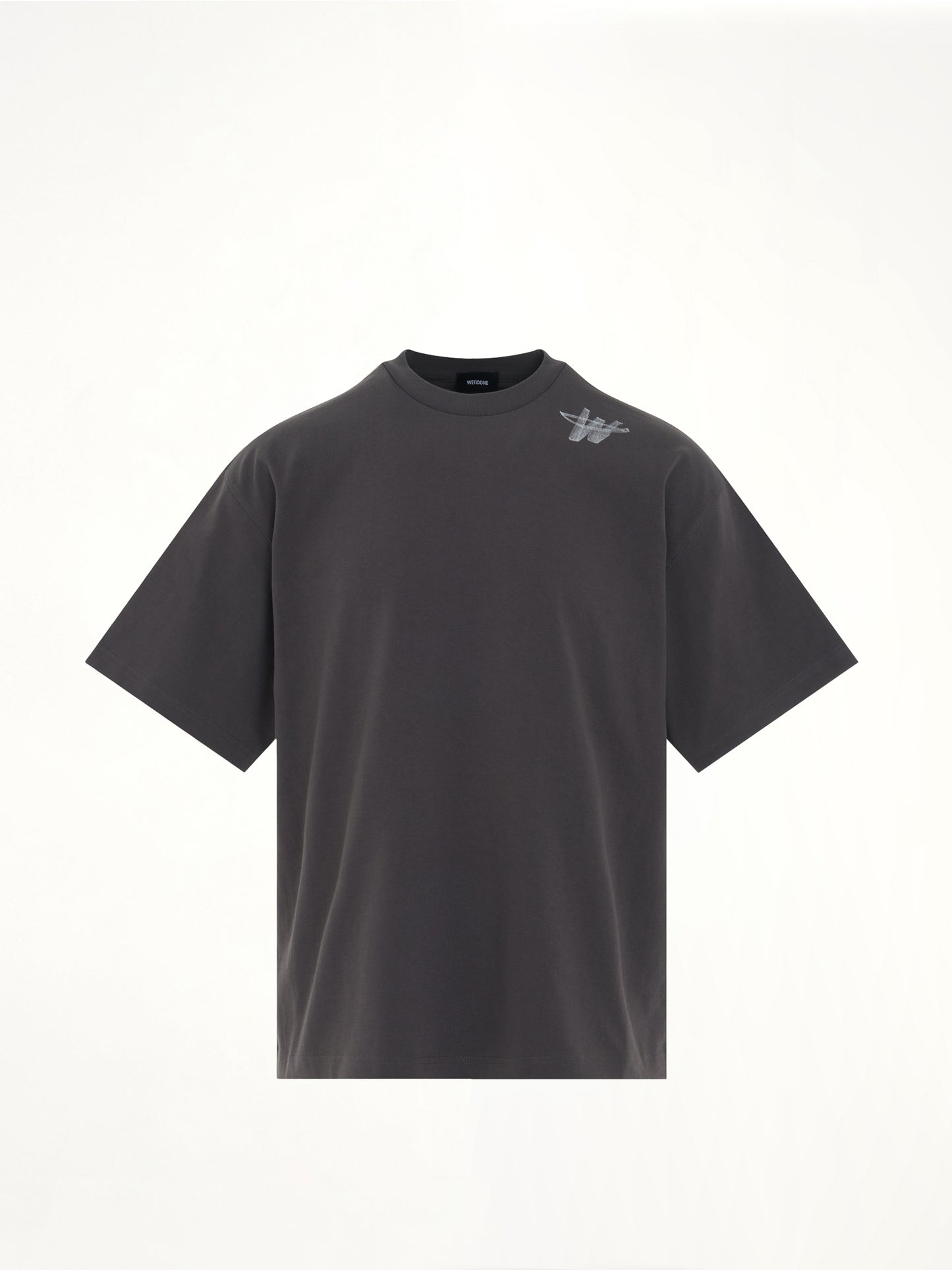 Cotton WD Logo T-Shirt in Charcoal