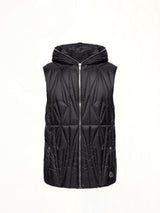 Rick Owens x Moncler Geocamo Ziplock Vest in Black