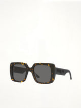 WilDior S3U 29A0 Square Sunglasses in Tortoise