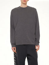 Classic Long Sleeve T-Shirt in Charcoal Heather