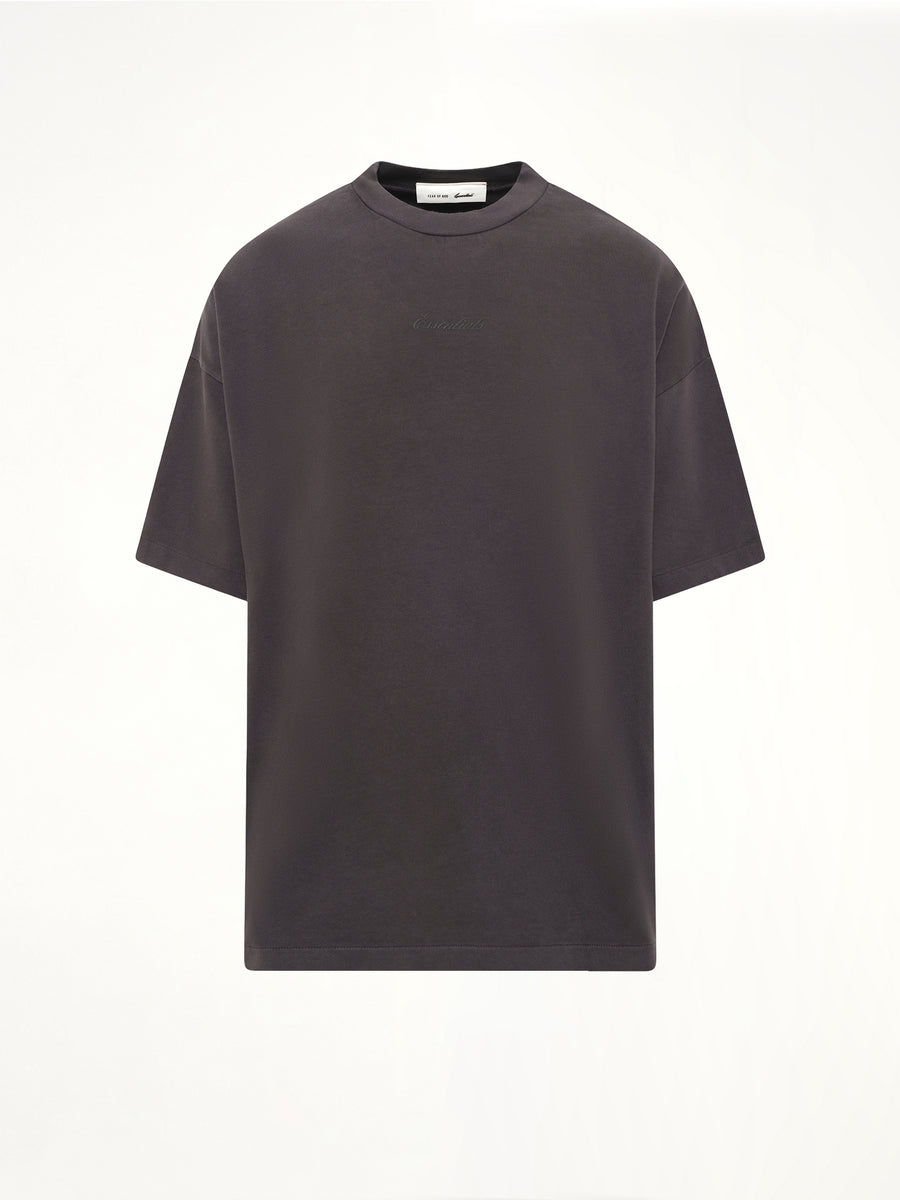 Signature 90's Short Sleeve T-Shirt in Faded Black