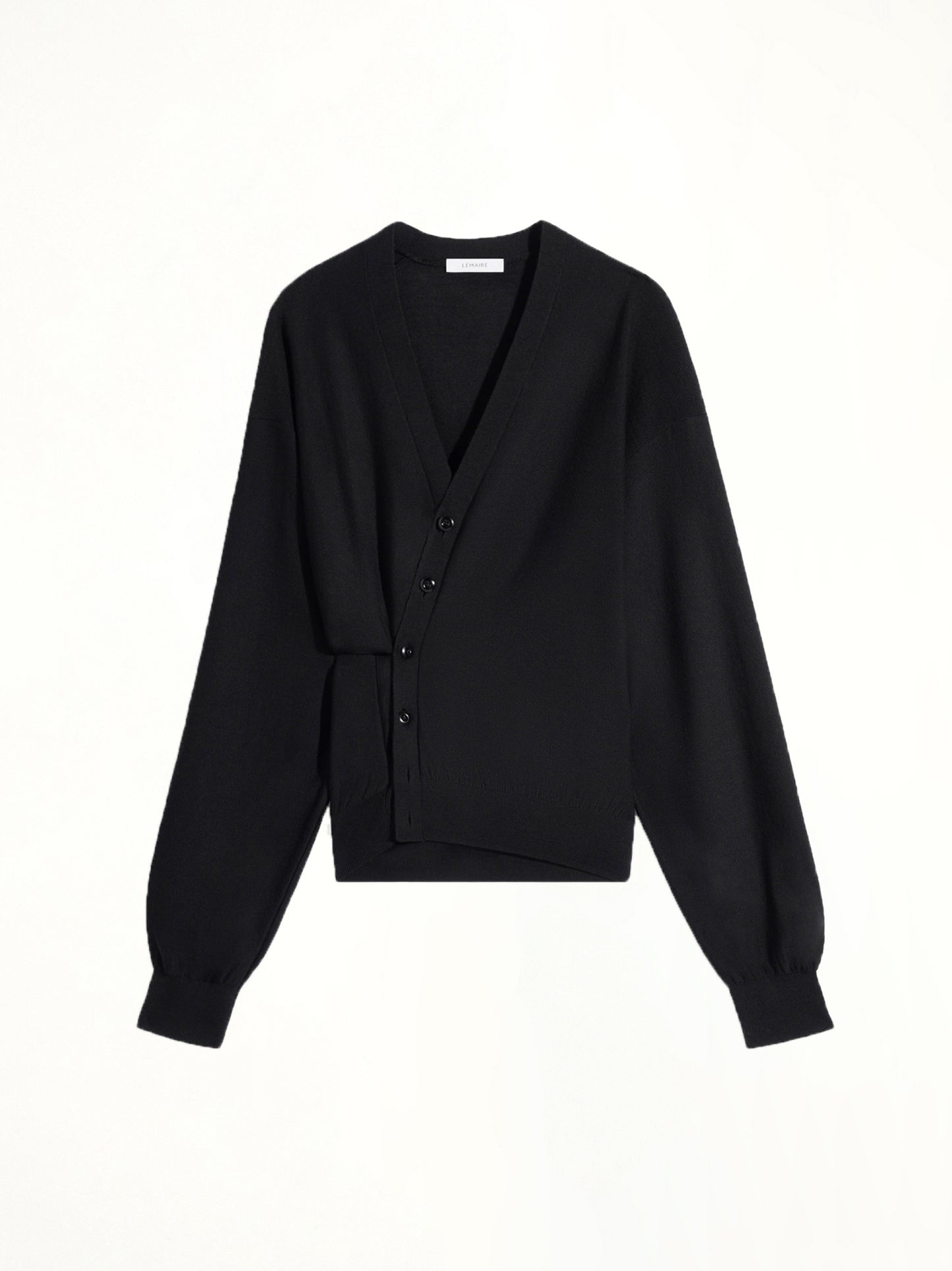 Twisted Cardigan in Black