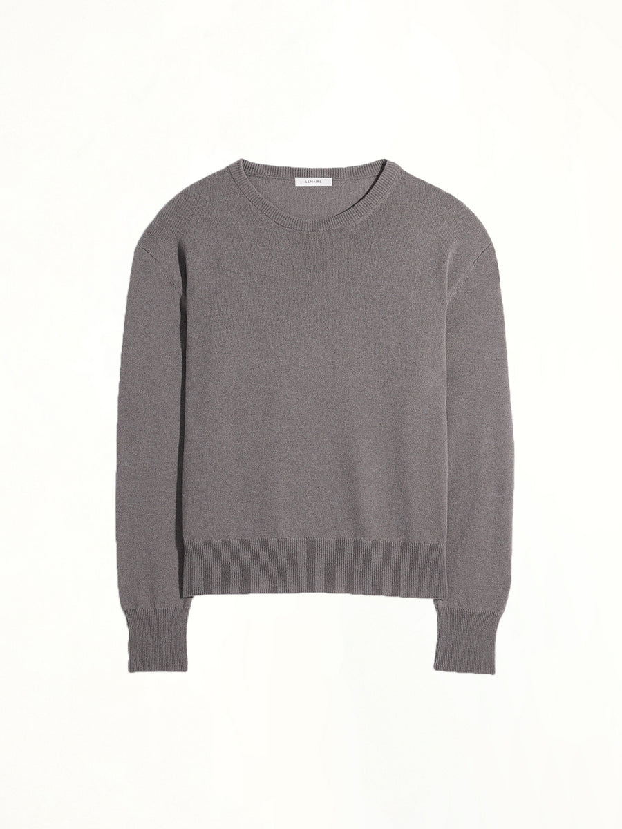 Crew Neck Sweater in Wolf