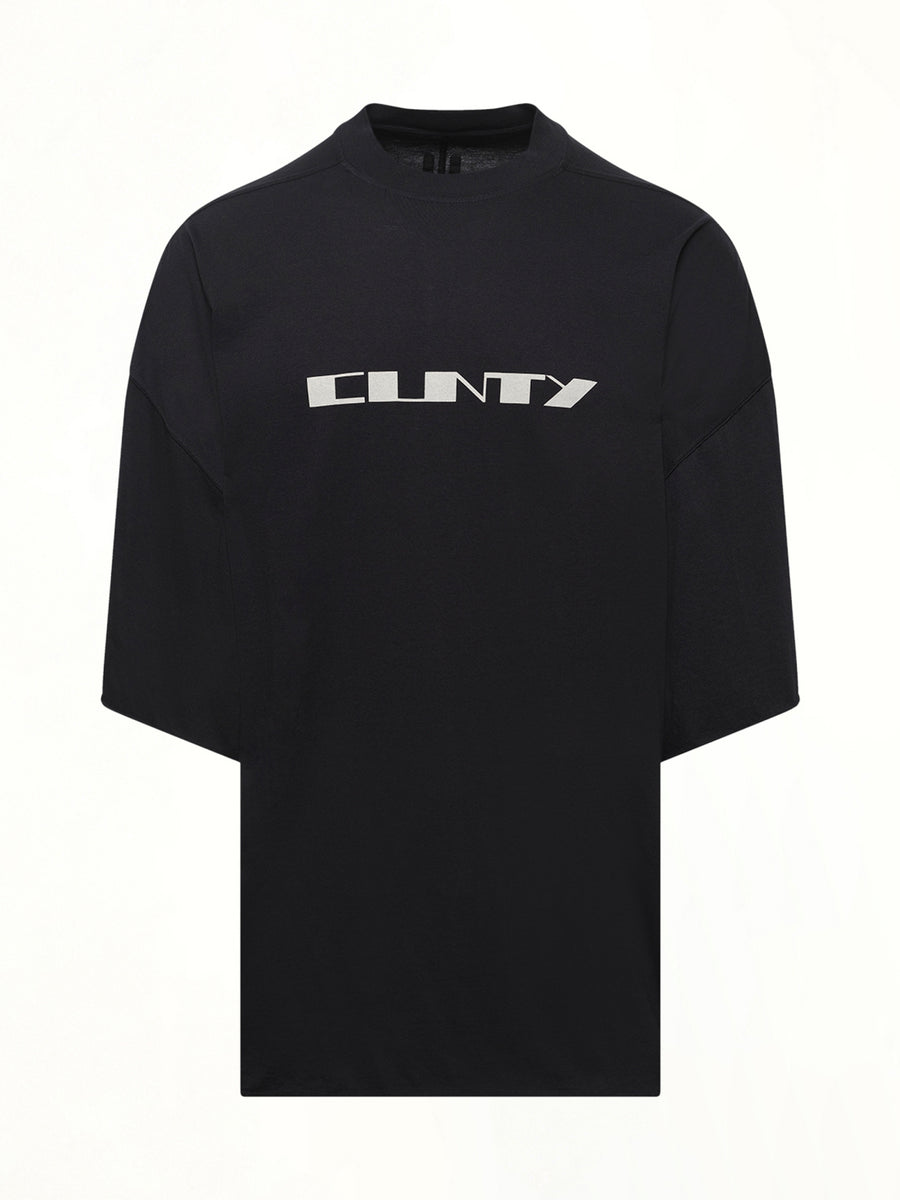 Cunty Tommy T-Shirt in Black/Pearl