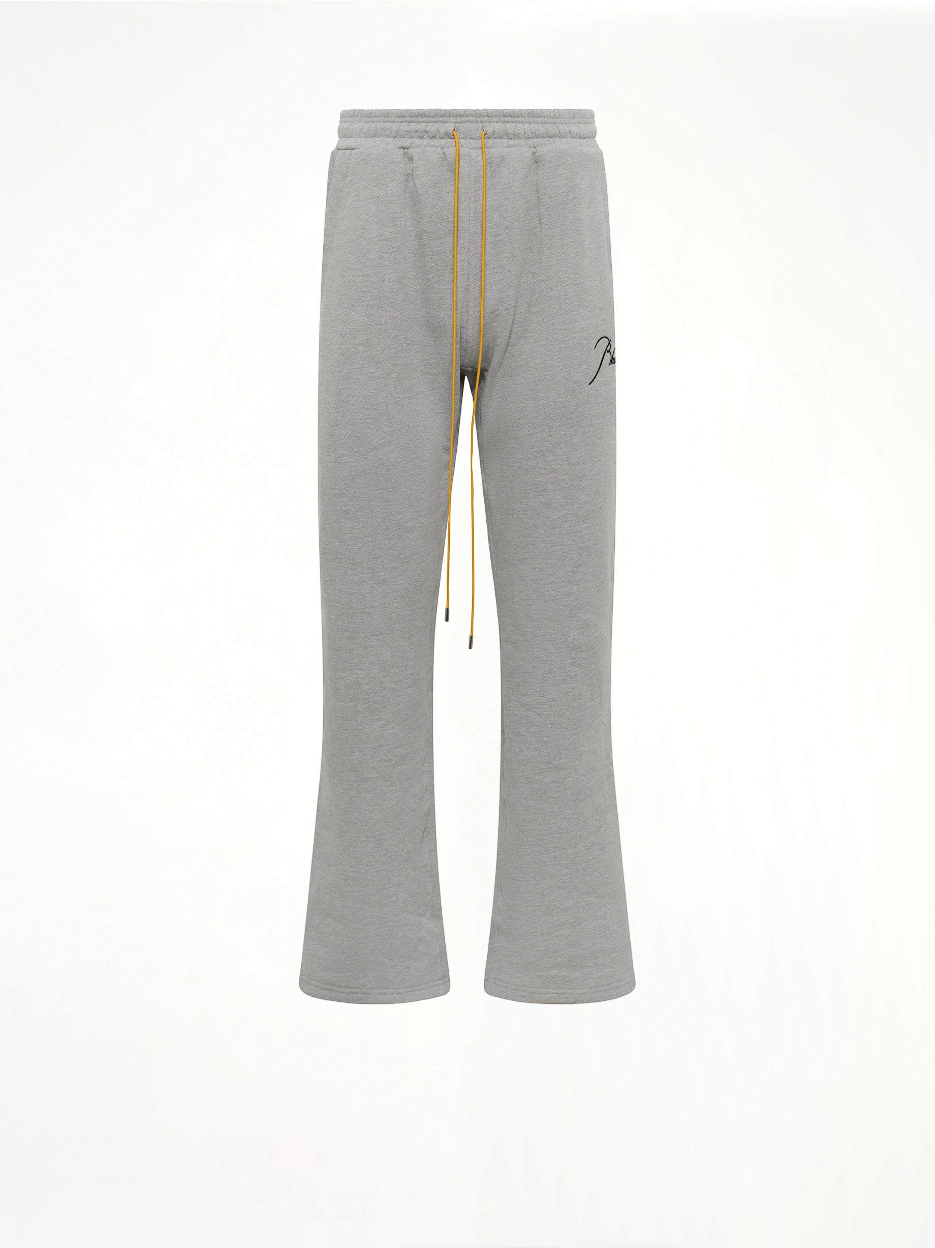 RHUDE , Classique Sweatpant in Heather Grey/Black Product Photo from MARAIS