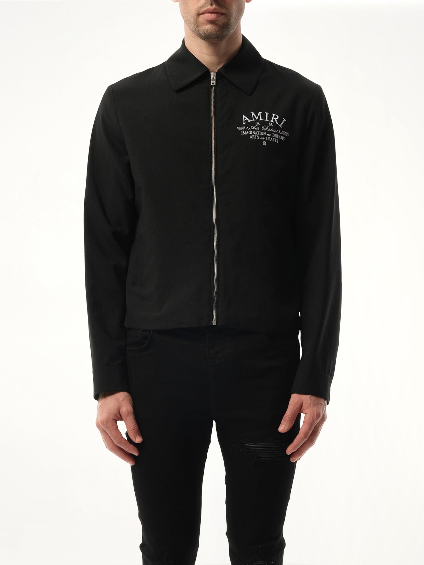 Amiri Arts District Blouson in Black