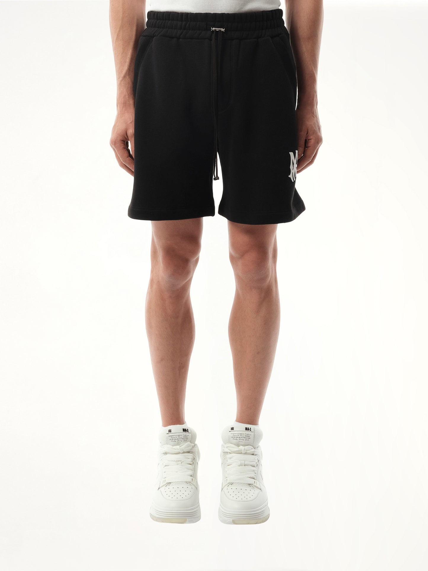 MA Core Logo Shorts in Black