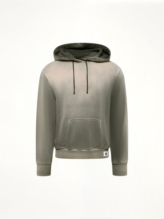Overdyed Hoodie in Khaki