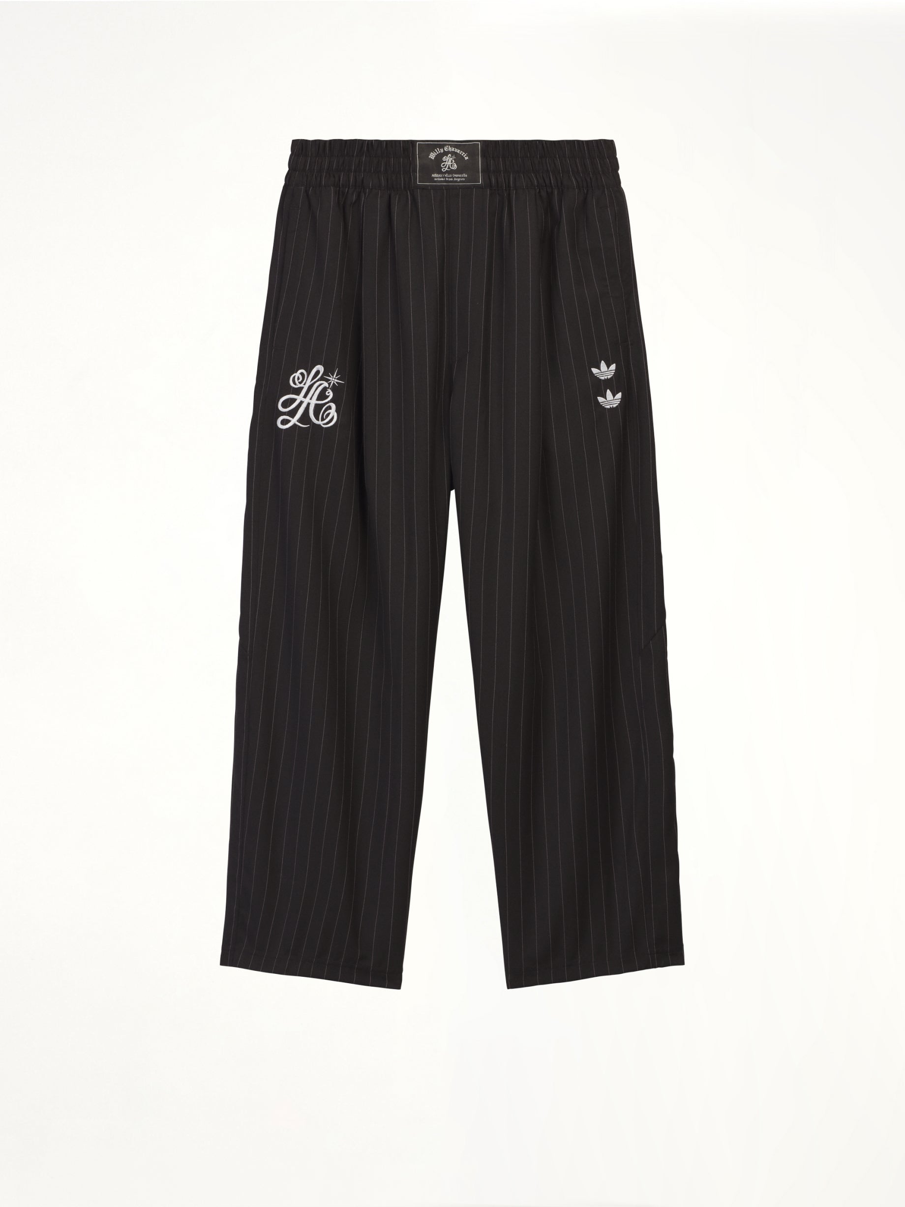 Adidas x WC Pinstripe Pants in Black/White