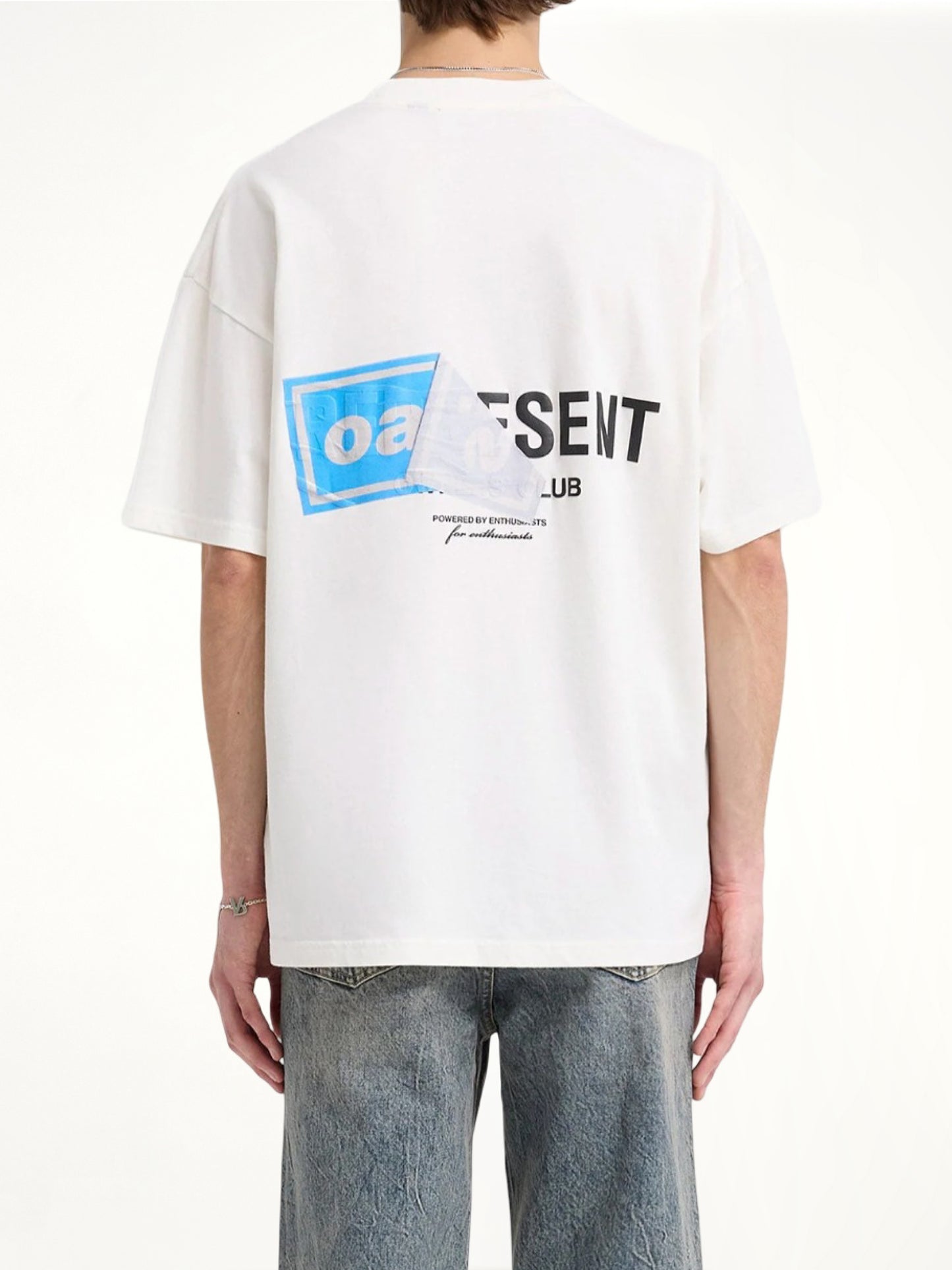 Oasis Owners Club T-Shirt in Flat White