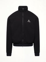Lounge Track Jacket in Black