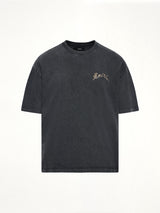 Amiri Dragon Overized Tee in Black