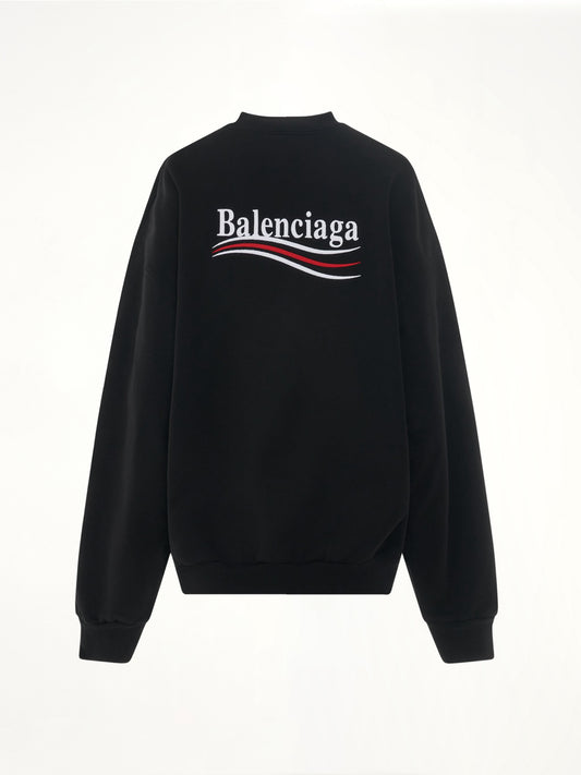 Political Campaign Sweatshirt in Black