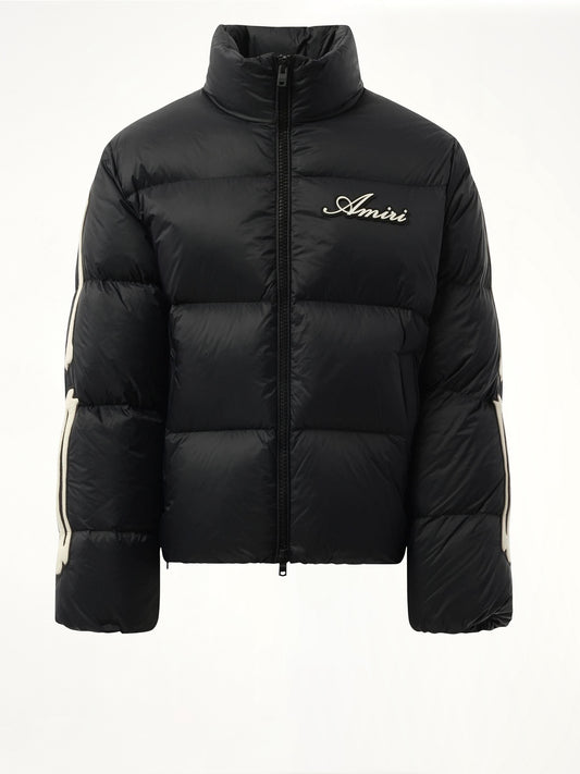 Bones Down Jacket in Black