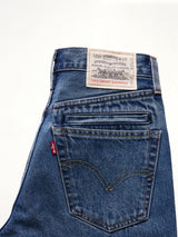 Sacai x Levi's Unisex Belted Flare Pants in Blue