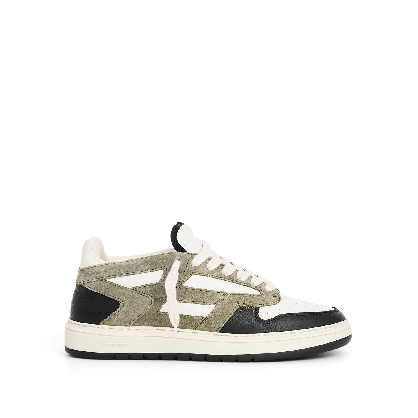 Reptor Low Sneaker in Khaki/Black