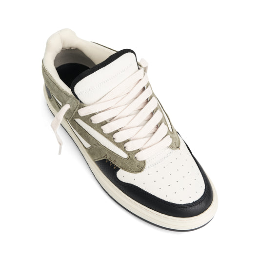 Reptor Low Sneaker in Khaki/Black