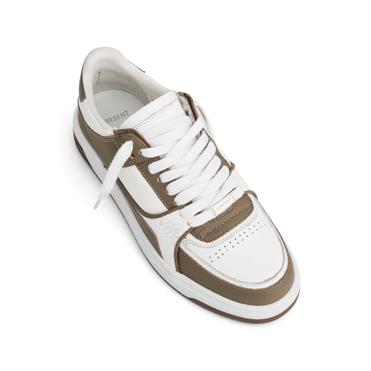 Apex Low Sneaker in Hazel/White