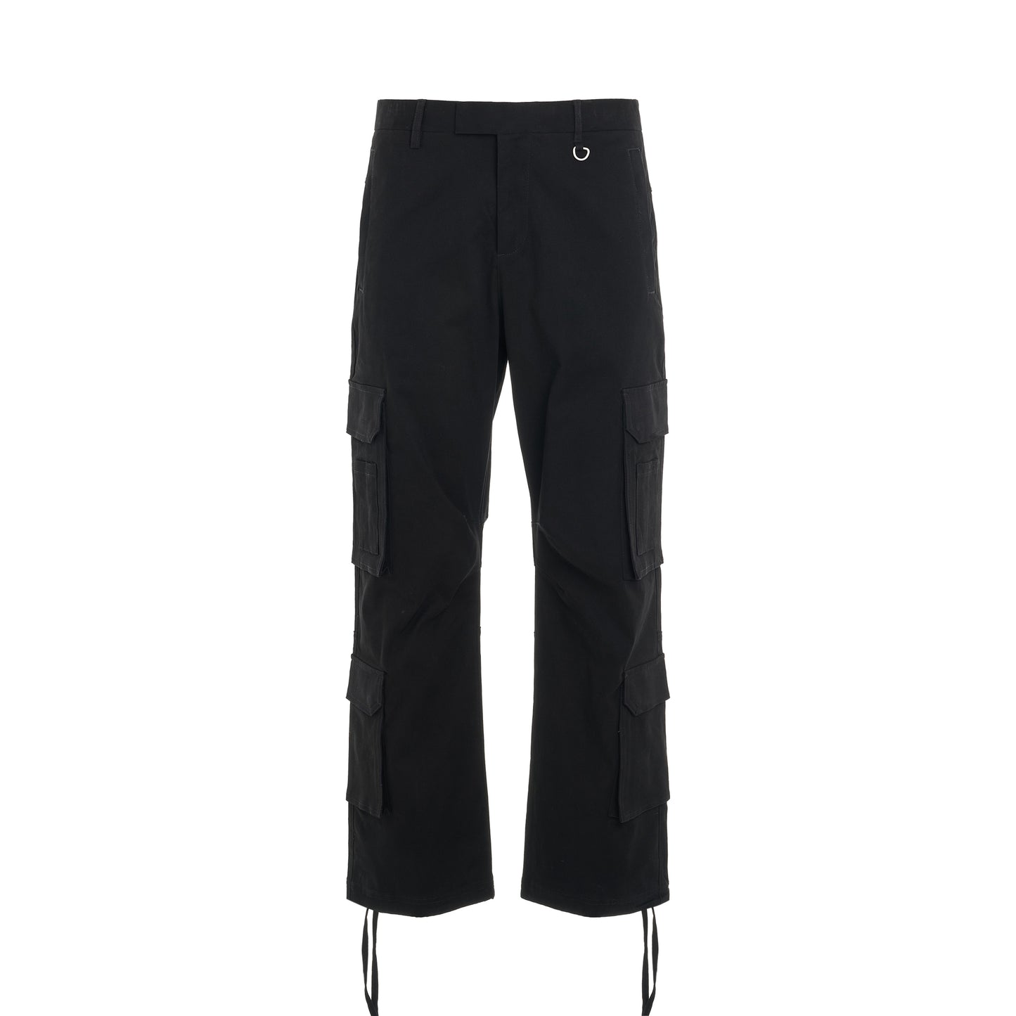 Technical Cargo Pants in Black