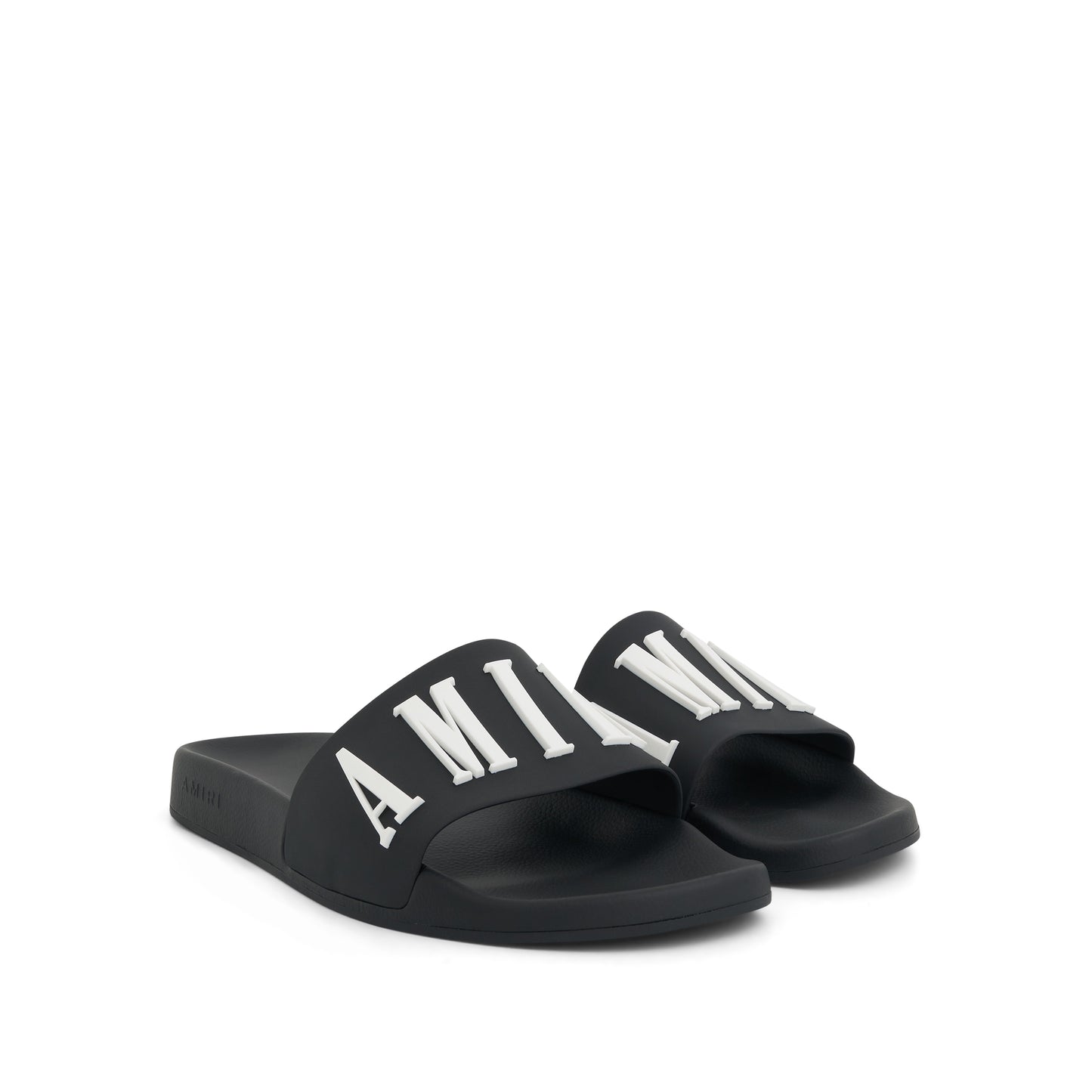 Logo Pool Slide in Black