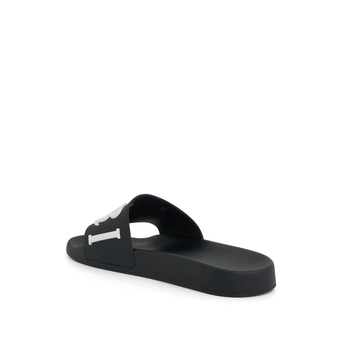 Logo Pool Slide in Black