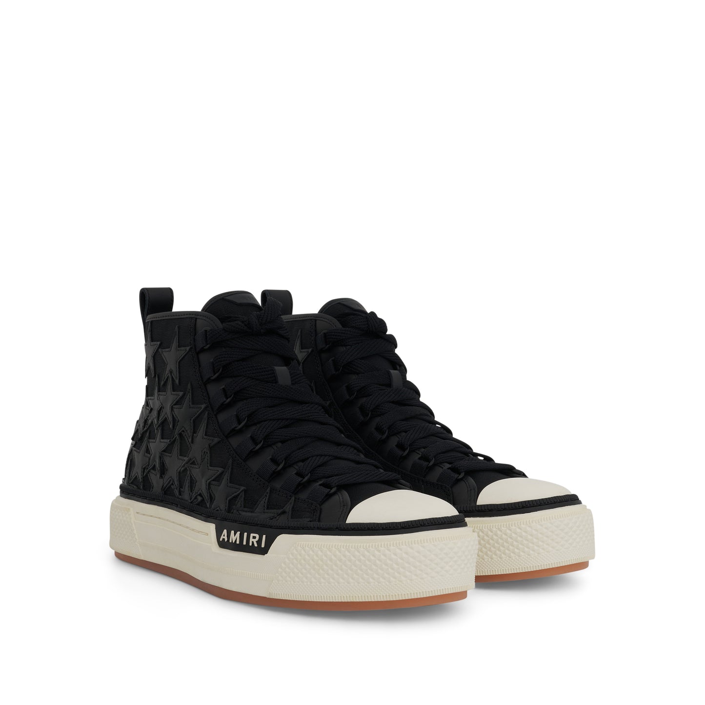 Stars High Court Sneakers in Black/White