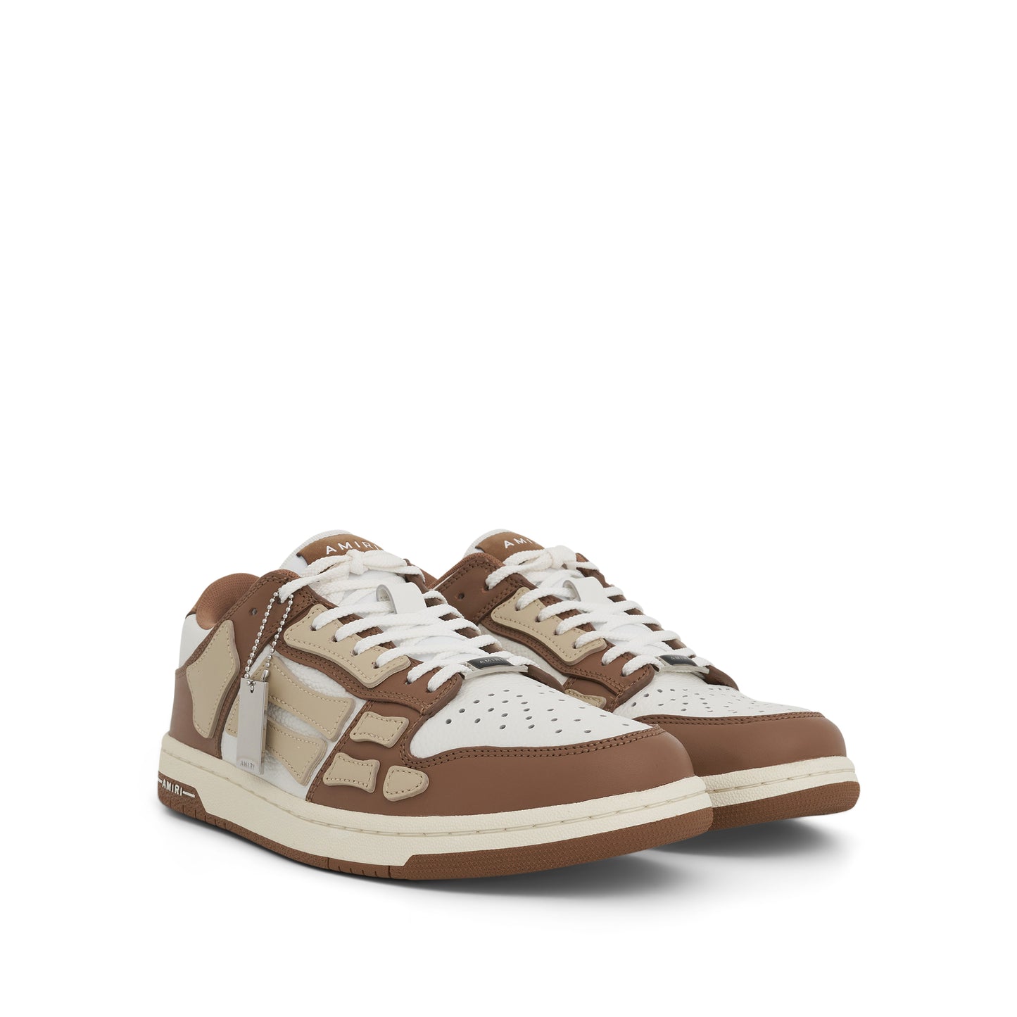 Skeleton Sneaker in Brown/Tan