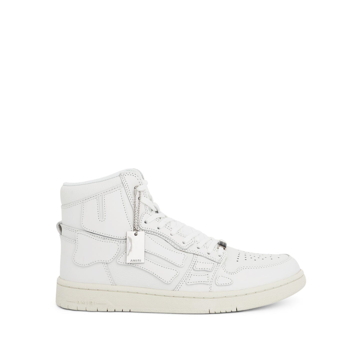 Skeleton High Sneaker in White